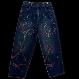 Enyce- Vintage Paint Splatter Jeans